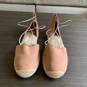 Eileen Fisher Lace-Up Espadrille Sandal